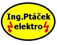 Ptáček elektro logo