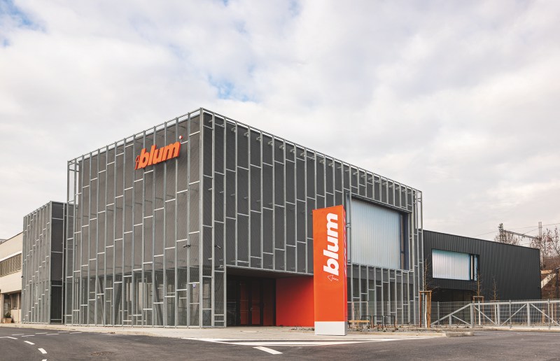 Blum - nová budova a nový showroom