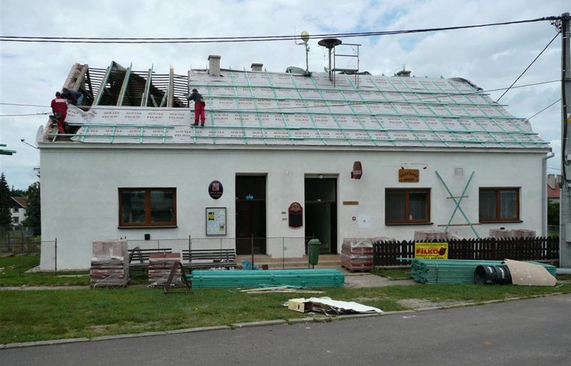 Filko - rekonstrukce střech