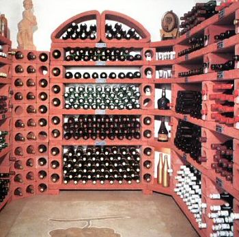 Regálové systémy na víno