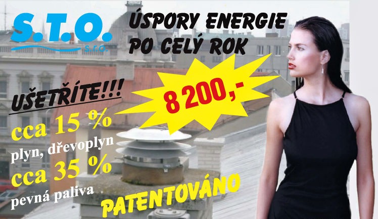 Sto - úspory energie