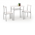 HALMAR Jídelní set LANCE - stůl + 2 židle Barevné provedení: bílá
