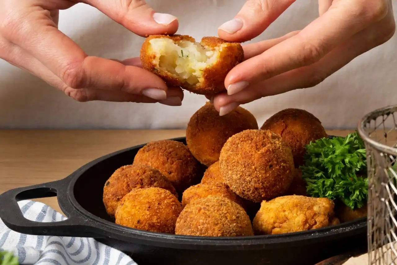 Domácí bramborové krokety