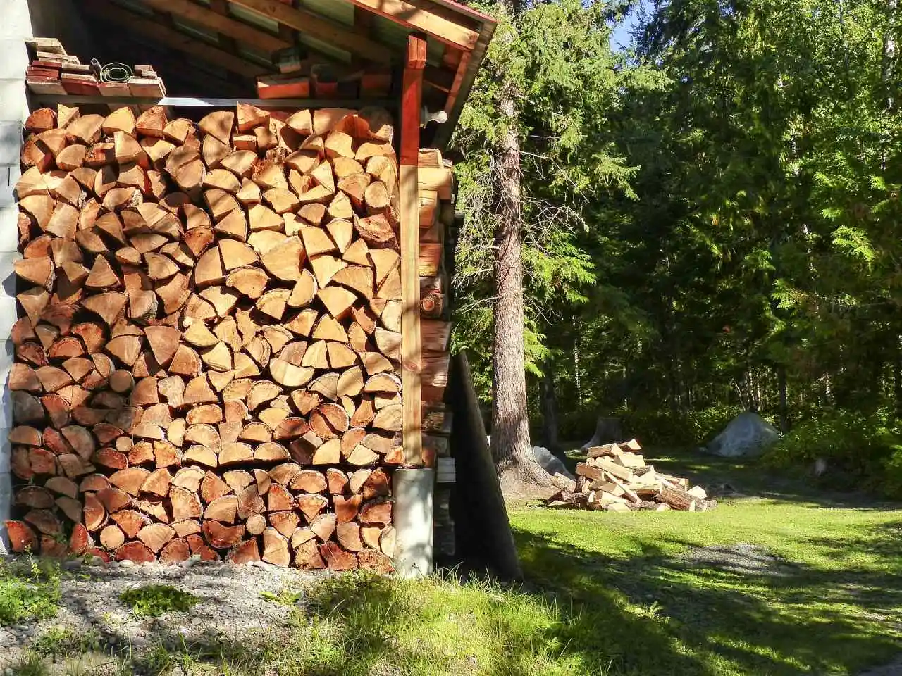 Příprava dřeva na zimu