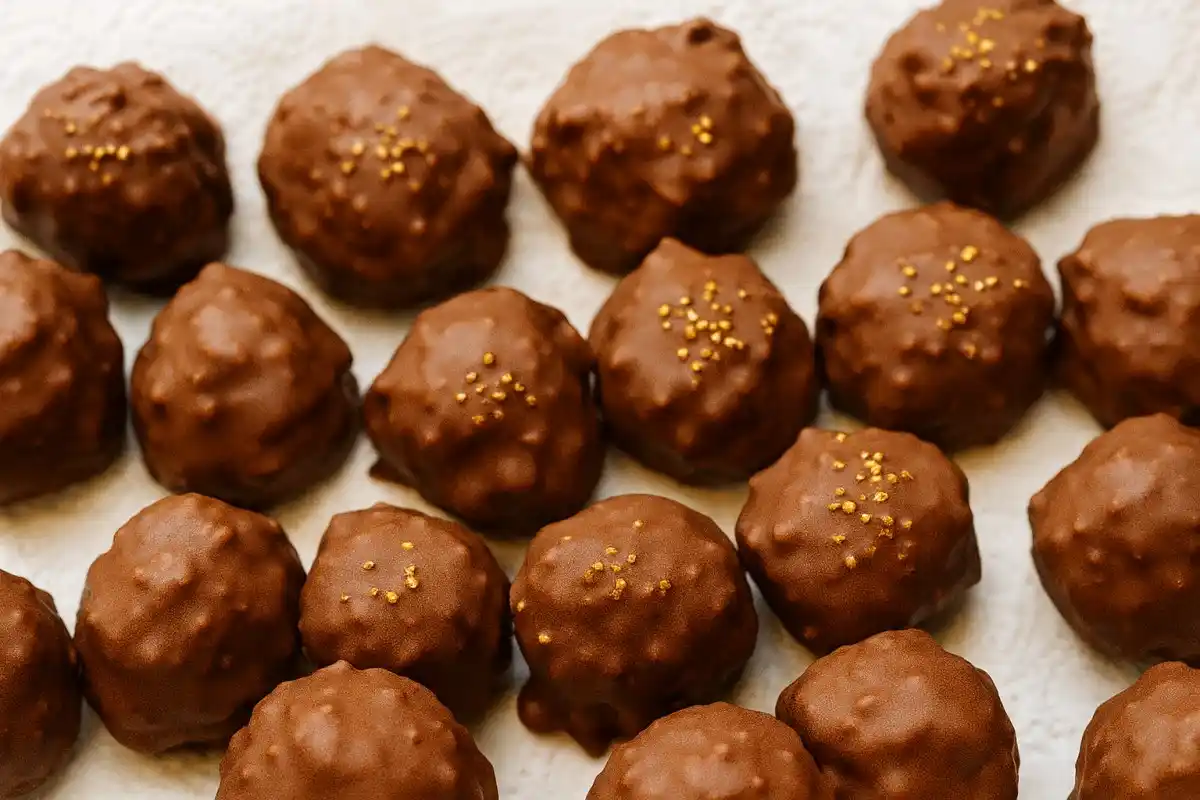 Griliášové kuličky z mandlí a vlašských ořechů