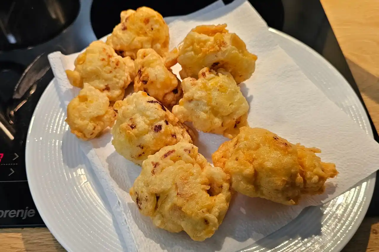 Květák smažený v sýrovém těstíčku