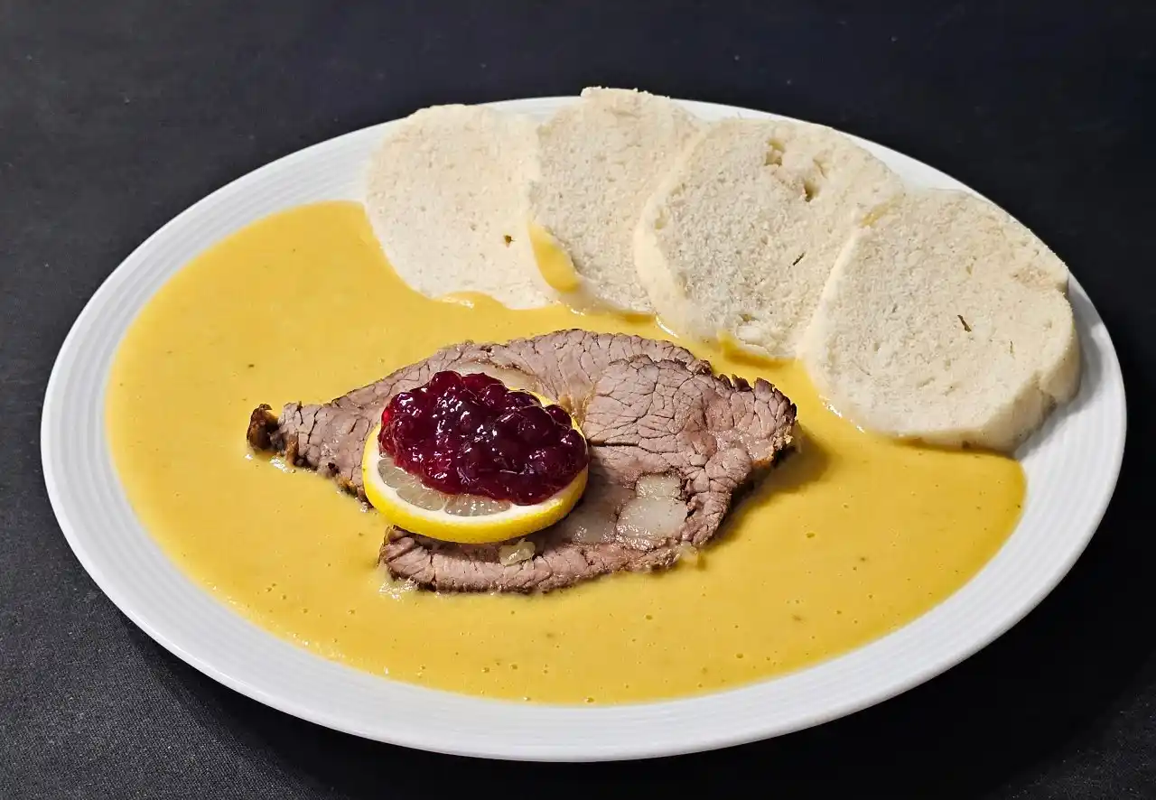 Svíčková na smetaně - jednoduchý recept bez mouky