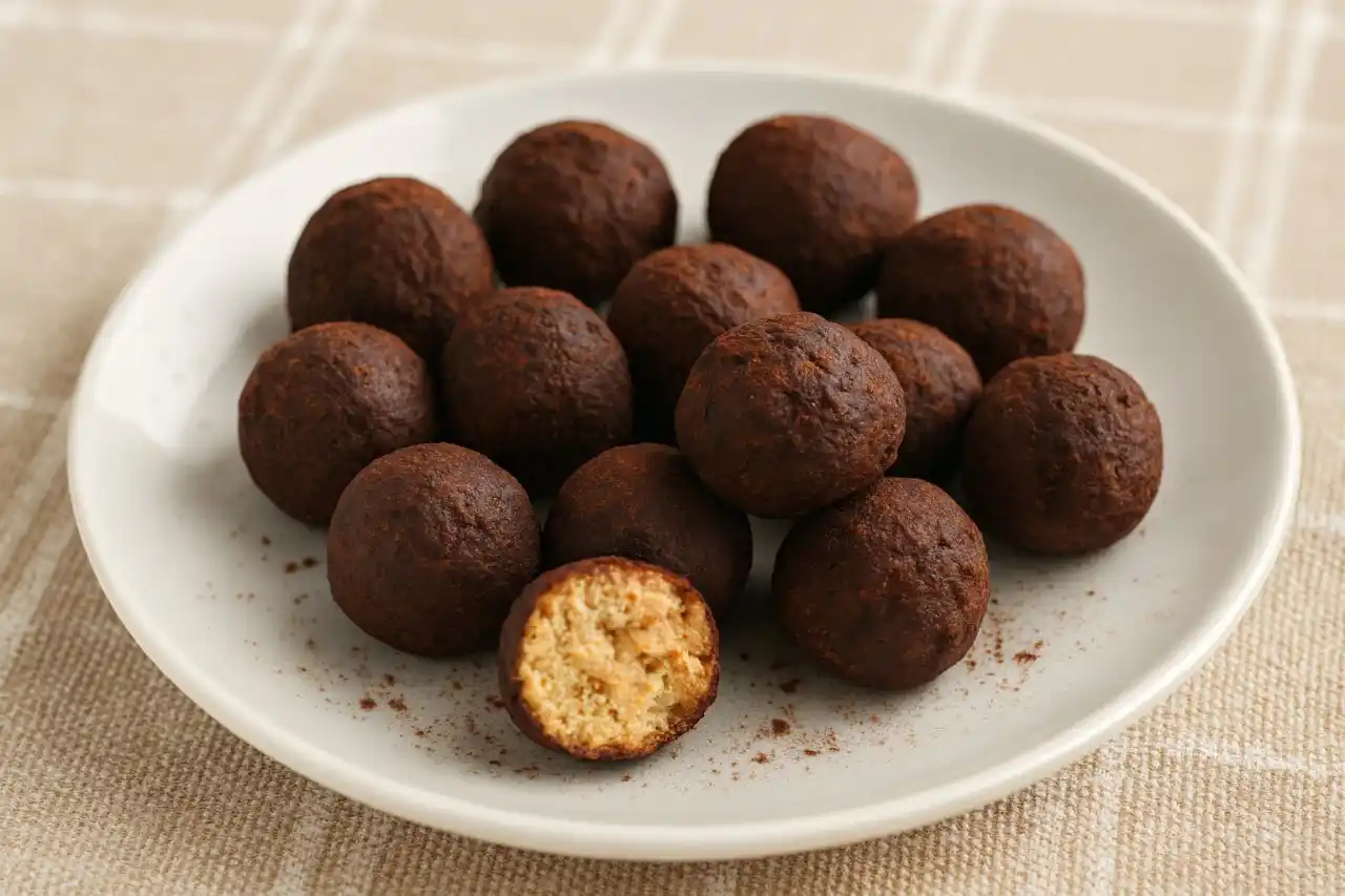 Nepečené turamisu kuličky