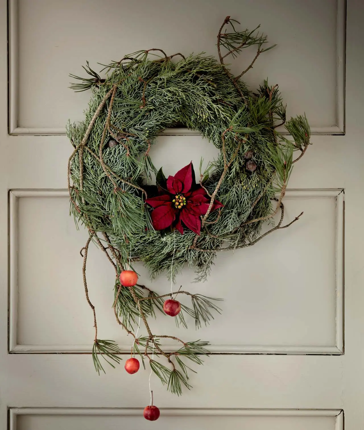 Vánoční inspirace – adventní dekorace s poinsettií