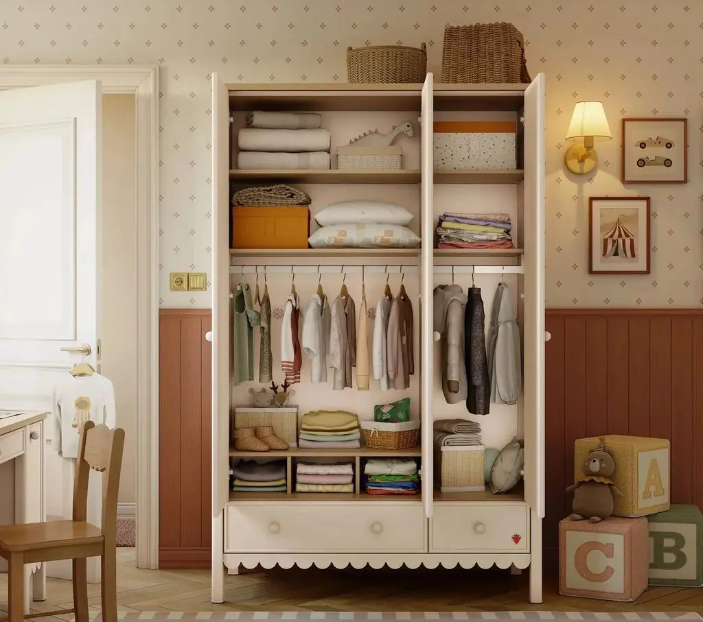 Montessori dětský pokoj - šatní skříň Toon