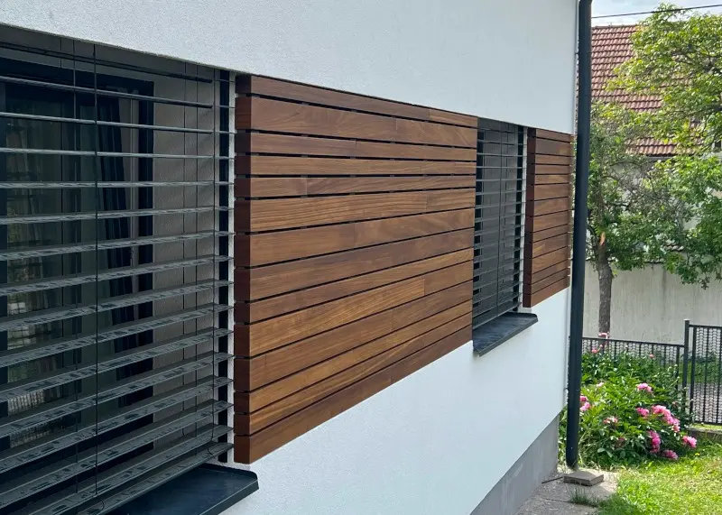 Dřevěné fasady Techniclic