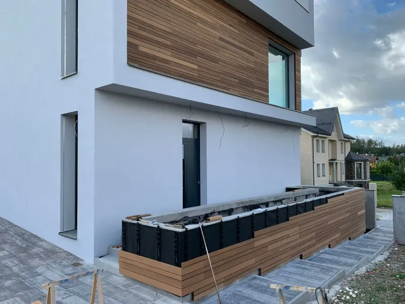 Dřevěné fasady Techniclic