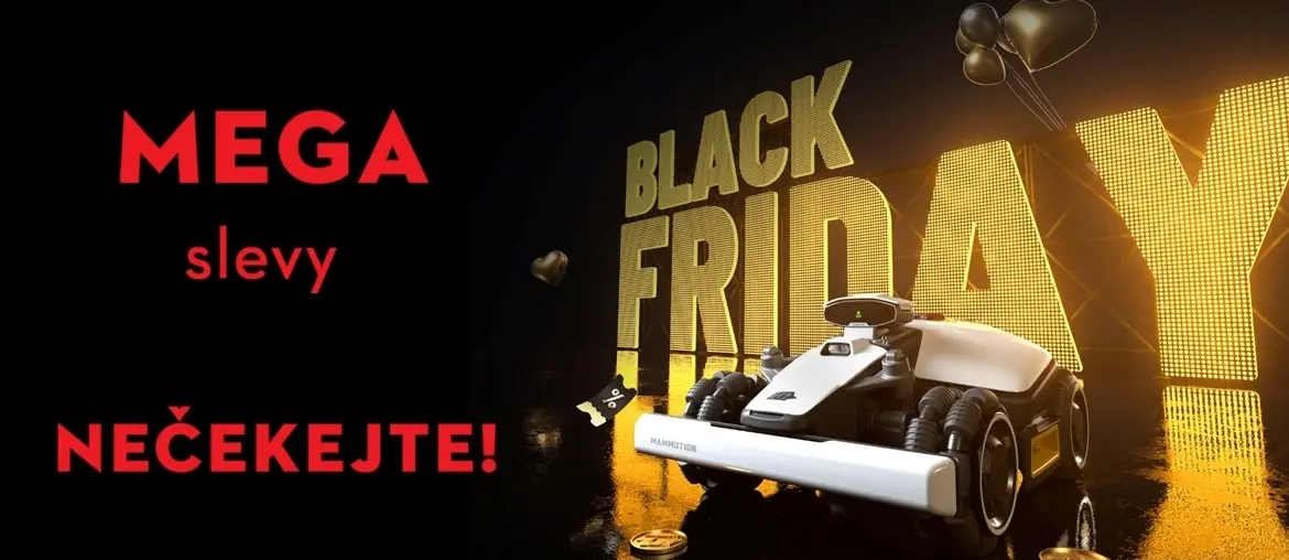 Robotické sekačky Luba a Yuka