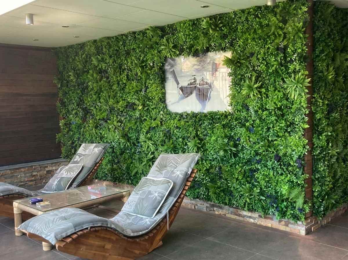 Zelené stěny Florum