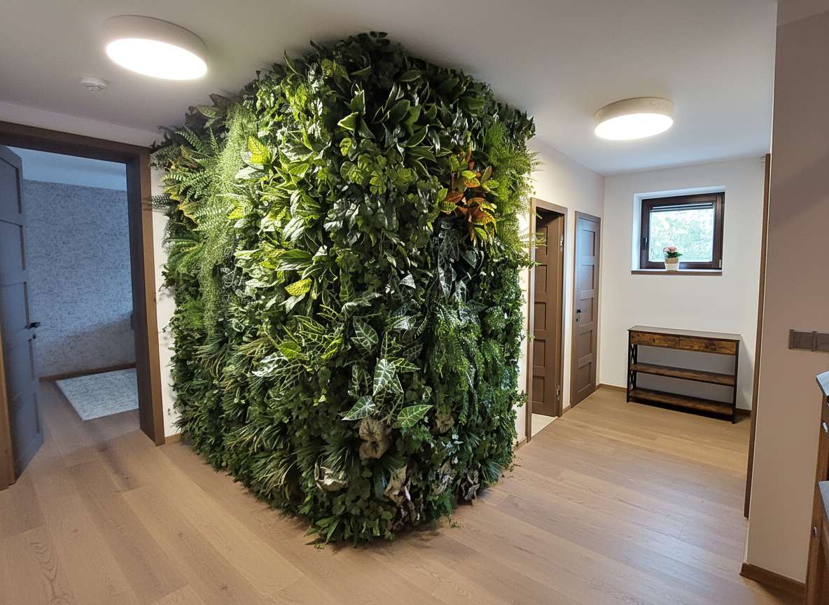 Zelené stěny Florum