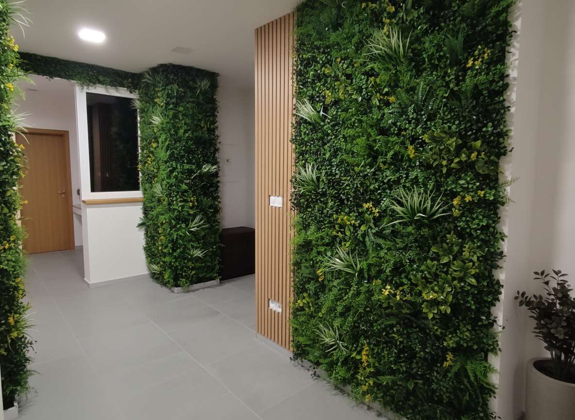 Zelené stěny Florum