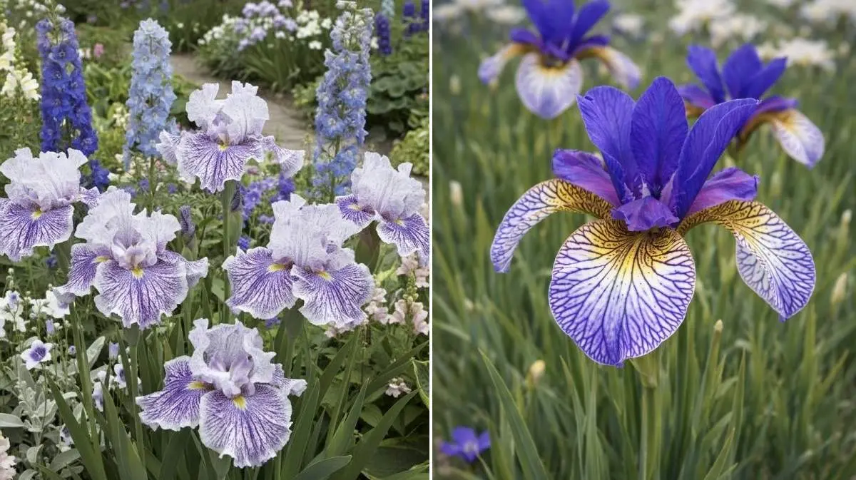 Pěstování kosatců - irisů