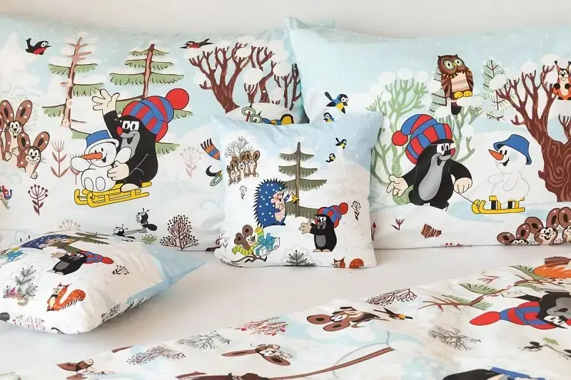 Tipy na vánoční dárky - povlečení krtek Matějovský