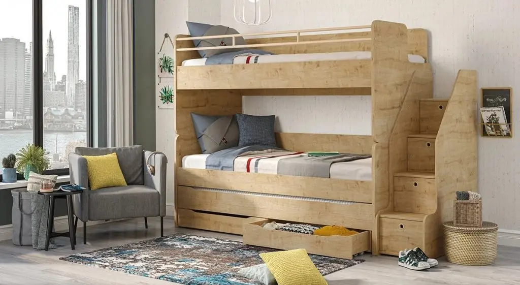 Patrové postele/palandy do dětského pokoje