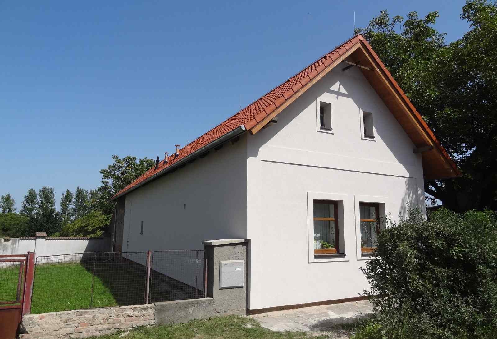 Rekonstrukce domu - zateplení fasády