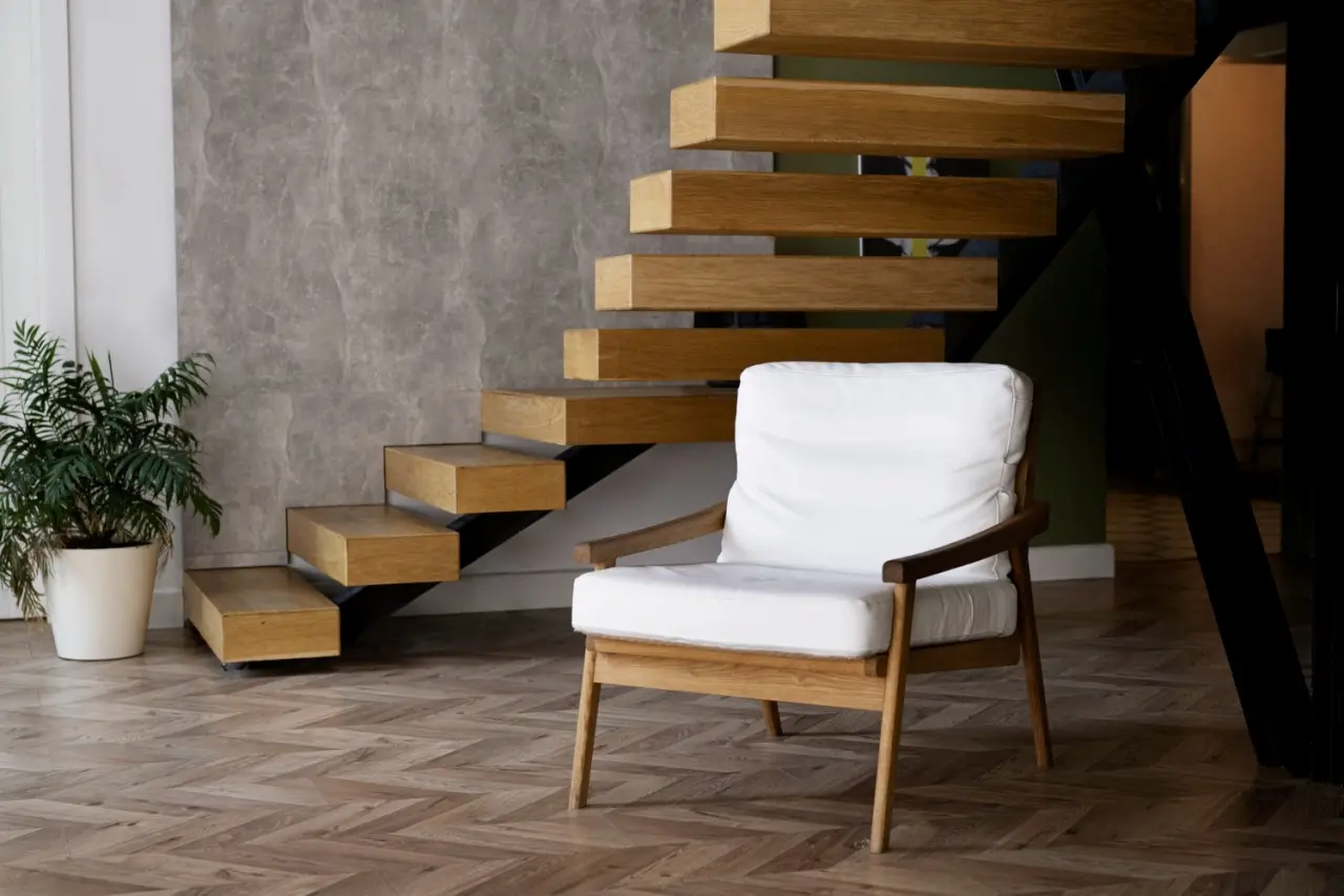 Renovace dřevěného schodiště