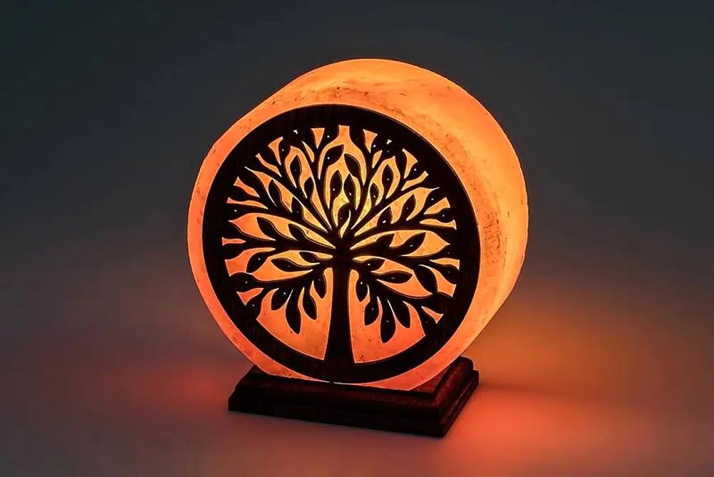 Solné lampy v interiéru