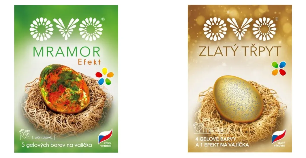 Barvení velikonočních vajíček