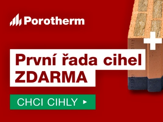 Využijte jedinečnou jarní slevu na cihly Porotherm