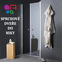Sprchové dveře do niky