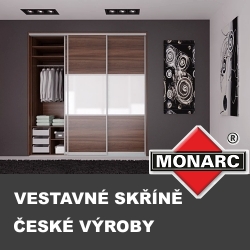 Vestavěné skříně Monarc