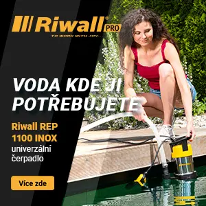 Garland: Čerpadlo Riwall REP 1100 INOX