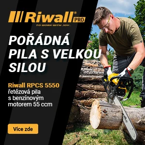 Garland Benzínová řetězová pila Riwall PRO RPCS 5550