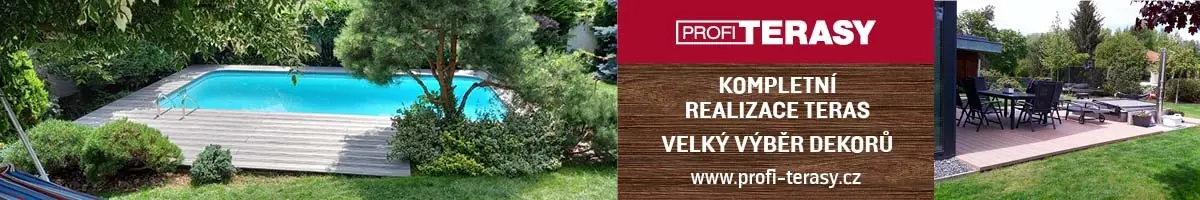 Profi terasy - kompletní realizace teras