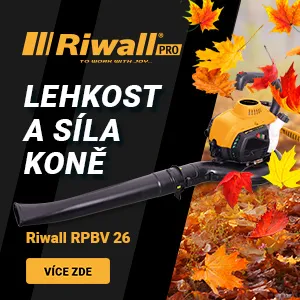 Garland foukač Riwall RPBV 26