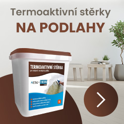 Termoaktivní stěrky na podlahy
