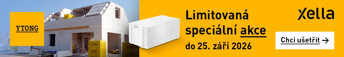 Ytong limitovaná akce srpen - září 2026