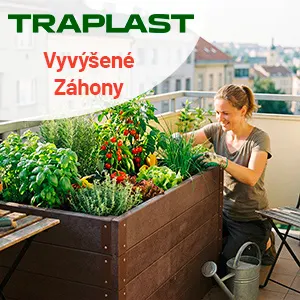 Transform vyvýšené záhony z Traplastu