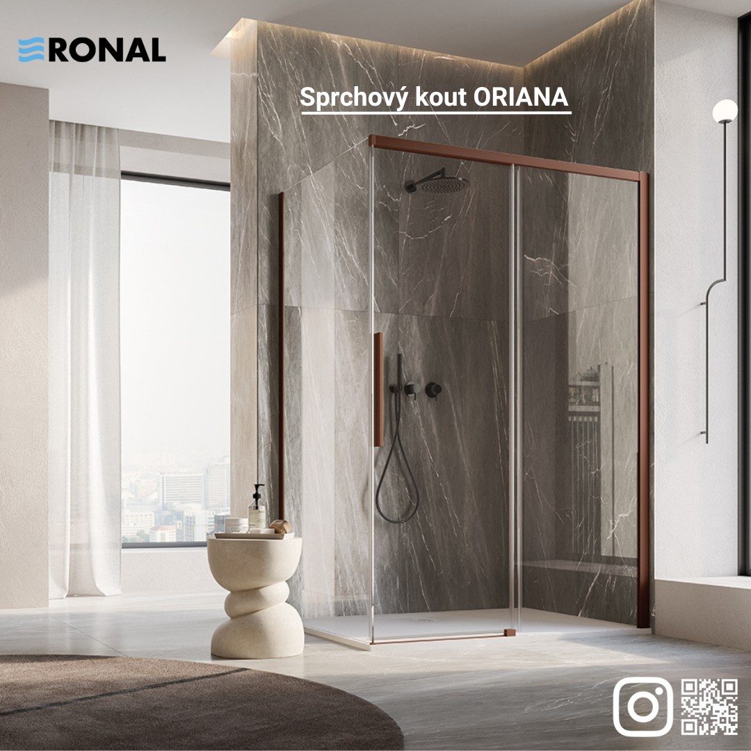 ORIANA: sprchová elegance v pohybu