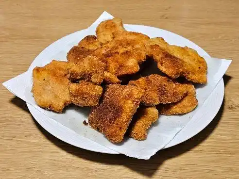 Houbové řízky ze sírovce žlutooranžového