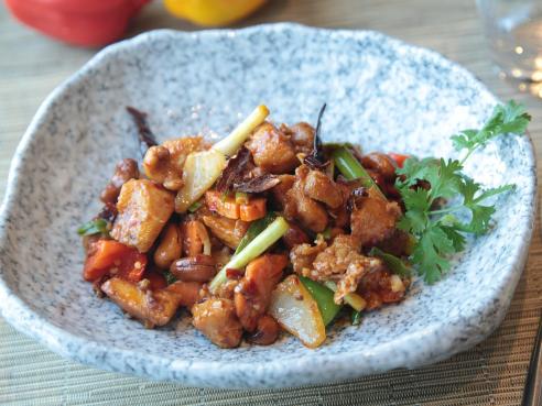 Kuře se sladkokyselou omáčkou - kuřecí sweet and sour