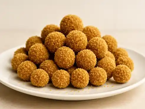 Medovníkové kuličky s karamelovým salkem