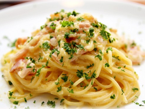 Špagety alla Carbonara