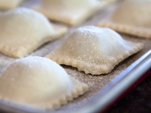 Tortelli di zucca - dýňové tortelli