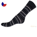 Barevné ponožky Manager LYCRA 46/47 Tmavě