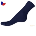 100% bavlněné ponožky tmavě modré 46/47