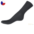 100% bavlněné ponožky tmavě šedé žebro 46/47