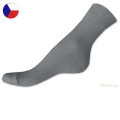 100% bavlněné ponožky šedé 46/47